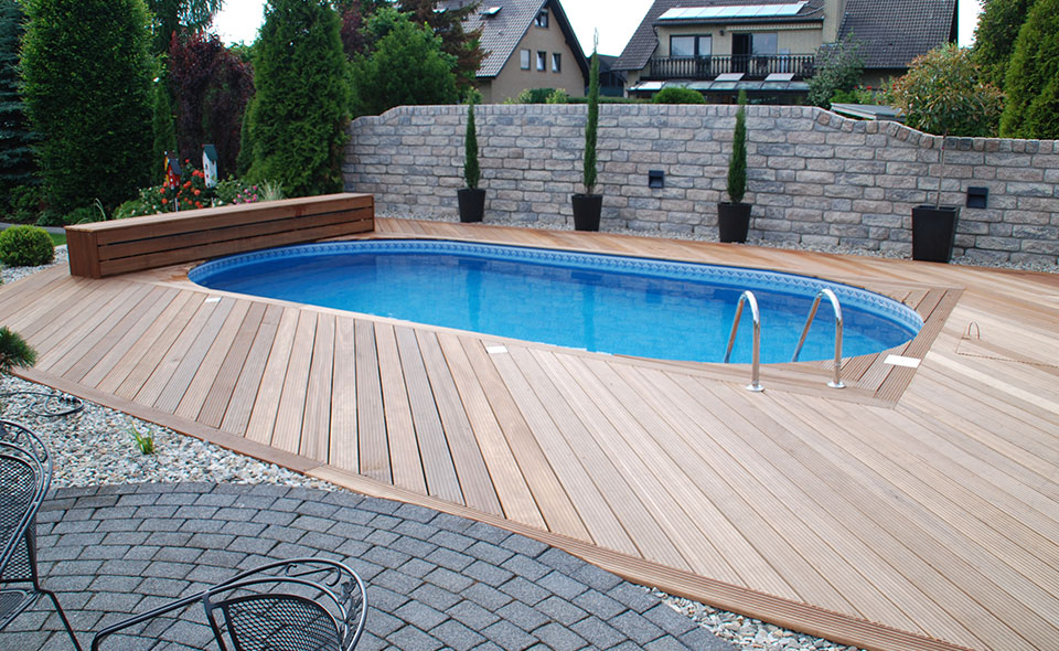 Installation de piscine près de Melun